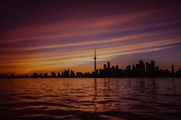 Toronto skyline at sunset — Study in Canada with YFA Canada