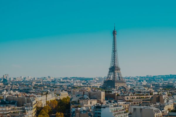 Eiffel Tower Paris at twilight — Study in France with YFA Canada